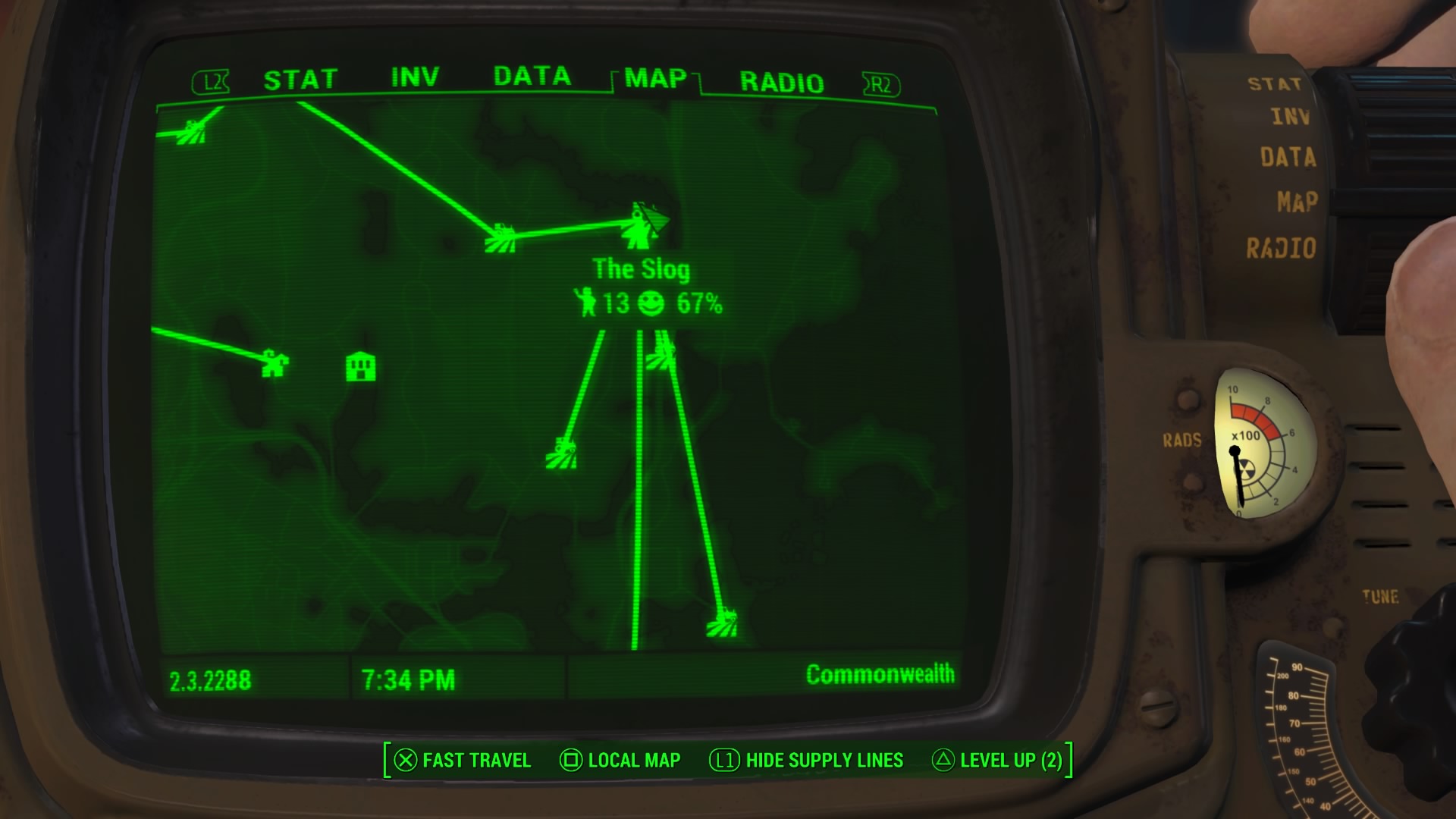 fallout 4 supply line management mod
